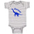 Baby Clothes Dinosaur Raawwr Animals Dinosaurs Baby Bodysuits Boy & Girl Cotton