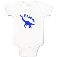 Baby Clothes Dinosaur Raawwr Animals Dinosaurs Baby Bodysuits Boy & Girl Cotton