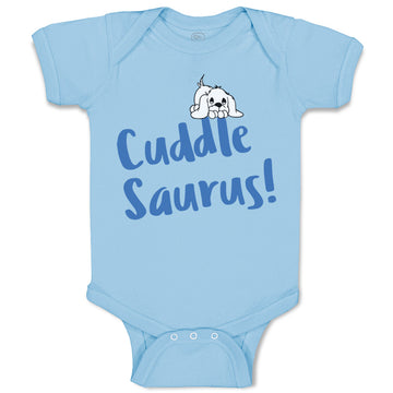 Baby Clothes Cuddle Saurus! Dinosaurs Dinosaurs Dino Trex Baby Bodysuits Cotton
