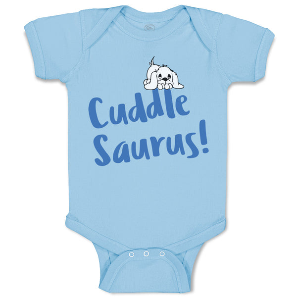 Baby Clothes Cuddle Saurus! Dinosaurs Dinosaurs Dino Trex Baby Bodysuits Cotton