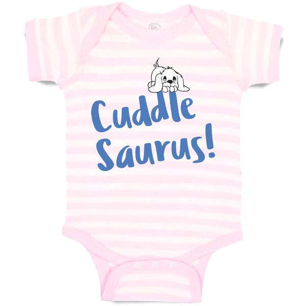 Baby Clothes Cuddle Saurus! Dinosaurs Dinosaurs Dino Trex Baby Bodysuits Cotton