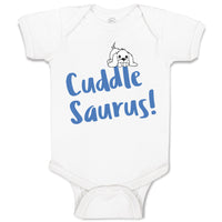 Baby Clothes Cuddle Saurus! Dinosaurs Dinosaurs Dino Trex Baby Bodysuits Cotton