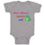 Baby Clothes My Mimi Loves Me Dinosaurs Dinosaurs Dino Trex Baby Bodysuits