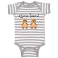 Baby Clothes We'Re Twins! Dinosaurs Animals Baby Bodysuits Boy & Girl Cotton