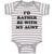 Baby Clothes I'D Rather Be with My Aunt Dinosaurs Dino Baby Bodysuits Cotton