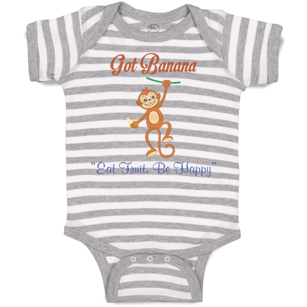 Cute Rascals® Baby Clothes Got Banana Be Happy Monkey Safari