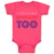 Baby Clothes Girls Likes Dinosaurs Too Dinosaurs Dino Trex Baby Bodysuits Cotton