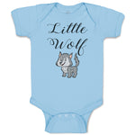 Baby Clothes Little Wolf Funny Humor Baby Bodysuits Boy & Girl Cotton
