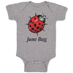 Baby Clothes June Bug Ladybug Baby Bodysuits Boy & Girl Newborn Clothes Cotton