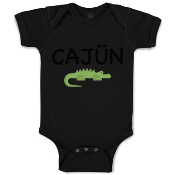 Baby Clothes Cajun Alligator Funny Louisiana Baby Bodysuits Boy & Girl Cotton
