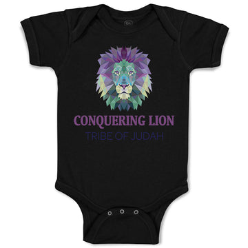 Baby Clothes Conquering Lion Tribe of Judah Safari Baby Bodysuits Cotton