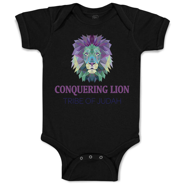 Baby Clothes Conquering Lion Tribe of Judah Safari Baby Bodysuits Cotton