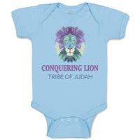 Baby Clothes Conquering Lion Tribe of Judah Safari Baby Bodysuits Cotton