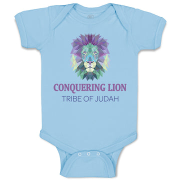 Baby Clothes Conquering Lion Tribe of Judah Safari Baby Bodysuits Cotton