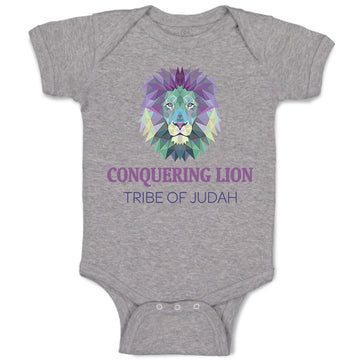 Baby Clothes Conquering Lion Tribe of Judah Safari Baby Bodysuits Cotton