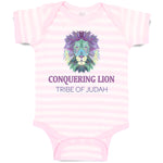 Baby Clothes Conquering Lion Tribe of Judah Safari Baby Bodysuits Cotton