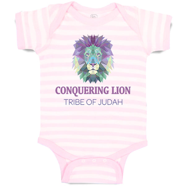 Baby Clothes Conquering Lion Tribe of Judah Safari Baby Bodysuits Cotton