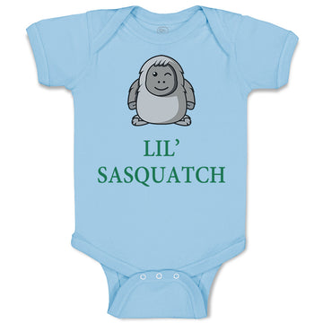 Baby Clothes Lil' Sasquatch Baby Bodysuits Boy & Girl Newborn Clothes Cotton