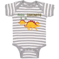 Baby Clothes Being Is 3 Dynamite Dinosaurs Dino Trex 3 Years Old Baby Bodysuits