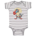 Baby Clothes Monkey Angry Long Hair and Beard Safari Baby Bodysuits Cotton