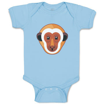 Baby Clothes Monkey Head Safari Baby Bodysuits Boy & Girl Newborn Clothes Cotton