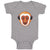 Baby Clothes Monkey Head Safari Baby Bodysuits Boy & Girl Newborn Clothes Cotton