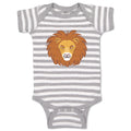 Baby Clothes Lion Head Safari Baby Bodysuits Boy & Girl Newborn Clothes Cotton