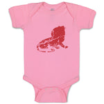 Baby Clothes Lion Shadow Safari Baby Bodysuits Boy & Girl Newborn Clothes Cotton