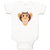 Baby Clothes Monkey Head Funny Safari Baby Bodysuits Boy & Girl Cotton