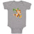 Baby Clothes Monkey with Banana on Tree Animals Baby Bodysuits Boy & Girl Cotton