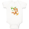 Baby Clothes Monkey with Banana on Tree Animals Baby Bodysuits Boy & Girl Cotton