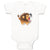 Baby Clothes Barking Lion Animals Safari Baby Bodysuits Boy & Girl Cotton
