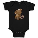 Baby Clothes Monkey Cartoon Animals Safari Baby Bodysuits Boy & Girl Cotton