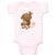 Baby Clothes Monkey Cartoon Animals Safari Baby Bodysuits Boy & Girl Cotton