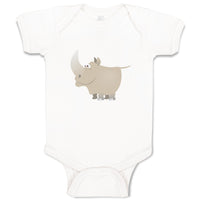 Baby Clothes Unicorn Cartoon Animals Funny Humor Baby Bodysuits Cotton