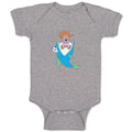 Baby Clothes Shark and Clown Animals Ocean Sea Life Baby Bodysuits Cotton