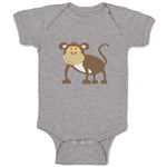 Baby Clothes Monkey Zoo Funny Baby Bodysuits Boy & Girl Newborn Clothes Cotton