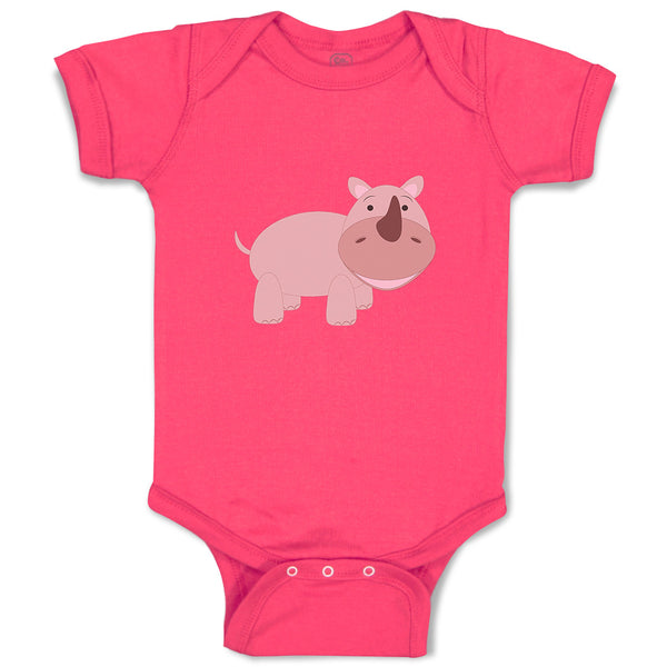 Baby Clothes Unicorn Pink Animals Funny Humor Baby Bodysuits Boy & Girl Cotton