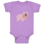 Baby Clothes Unicorn Pink Animals Funny Humor Baby Bodysuits Boy & Girl Cotton