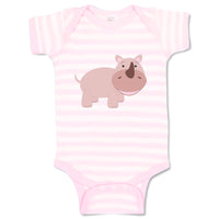 Baby Clothes Unicorn Pink Animals Funny Humor Baby Bodysuits Boy & Girl Cotton