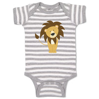 Baby Clothes Lion Safari Baby Bodysuits Boy & Girl Newborn Clothes Cotton