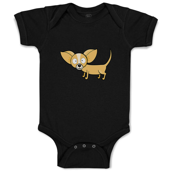 Baby Clothes Chihuahua Dog Lover Pet Baby Bodysuits Boy & Girl Cotton