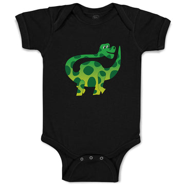 Baby Clothes Dinosaur Trying to Reach His Tail Dinosaurs Dino Trex Cotton
