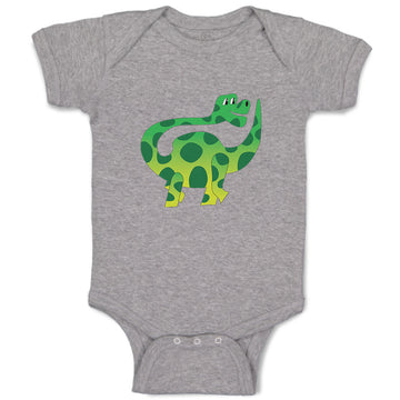 Baby Clothes Dinosaur Trying to Reach His Tail Dinosaurs Dino Trex Cotton