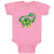 Baby Clothes Dinosaur Trying to Reach His Tail Dinosaurs Dino Trex Cotton