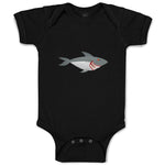 Baby Clothes Shark Aggressive Animals Ocean Sea Life Baby Bodysuits Cotton