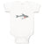 Baby Clothes Shark Aggressive Animals Ocean Sea Life Baby Bodysuits Cotton