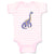 Baby Clothes Dinosaur Tall Smiling Dinosaurs Dino Trex Baby Bodysuits Cotton