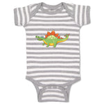 Baby Clothes Dinosaur Short Fat Dinosaurs Dino Trex Baby Bodysuits Cotton