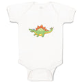 Baby Clothes Dinosaur Short Fat Dinosaurs Dino Trex Baby Bodysuits Cotton